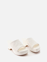 Rosita Kitten Wedge,BOTTEGA VENETA,ALABASTER,Image 2