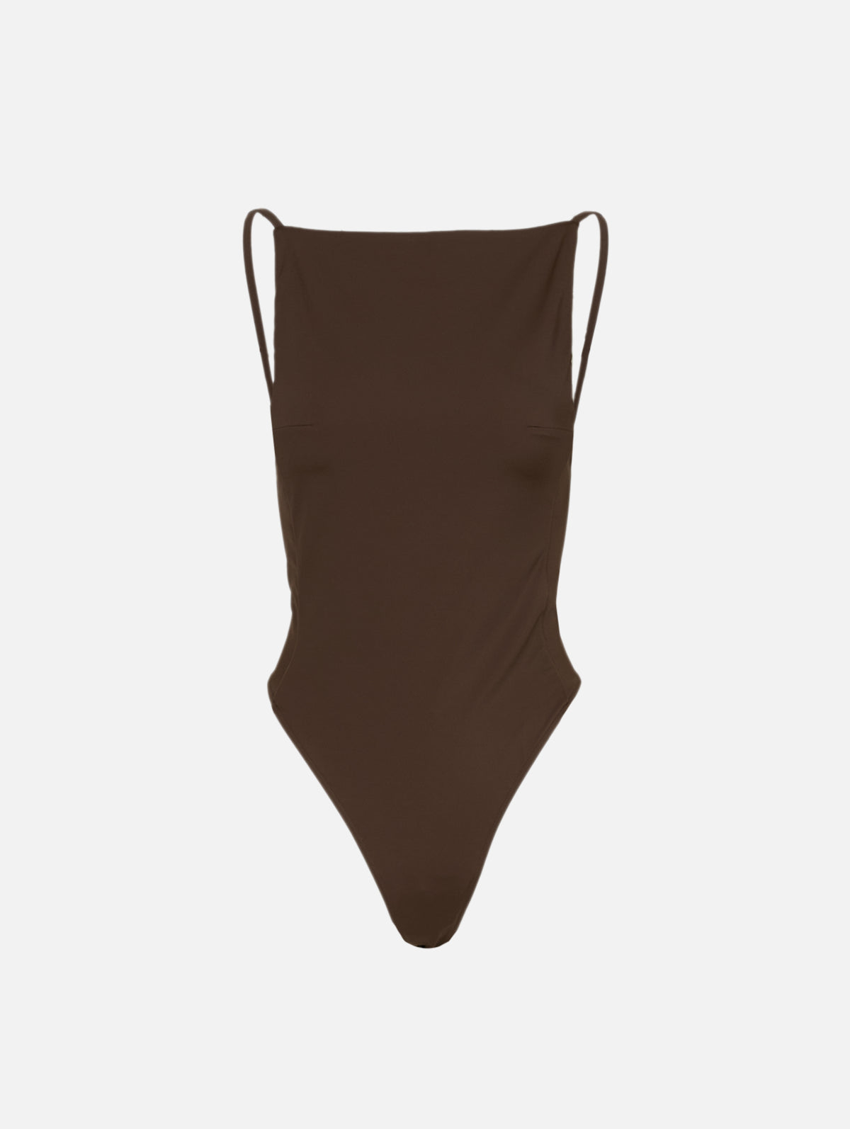 Maillot Sole Swimsuit,JACQUEMUS,BROWN,Image 1