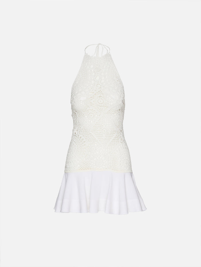 Robe Dress,JACQUEMUS,OFF WHITE,Image 1