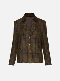Amandira Shelley Blazer,BLAZÉ MILANO,GREEN/RED MIX,Image 1