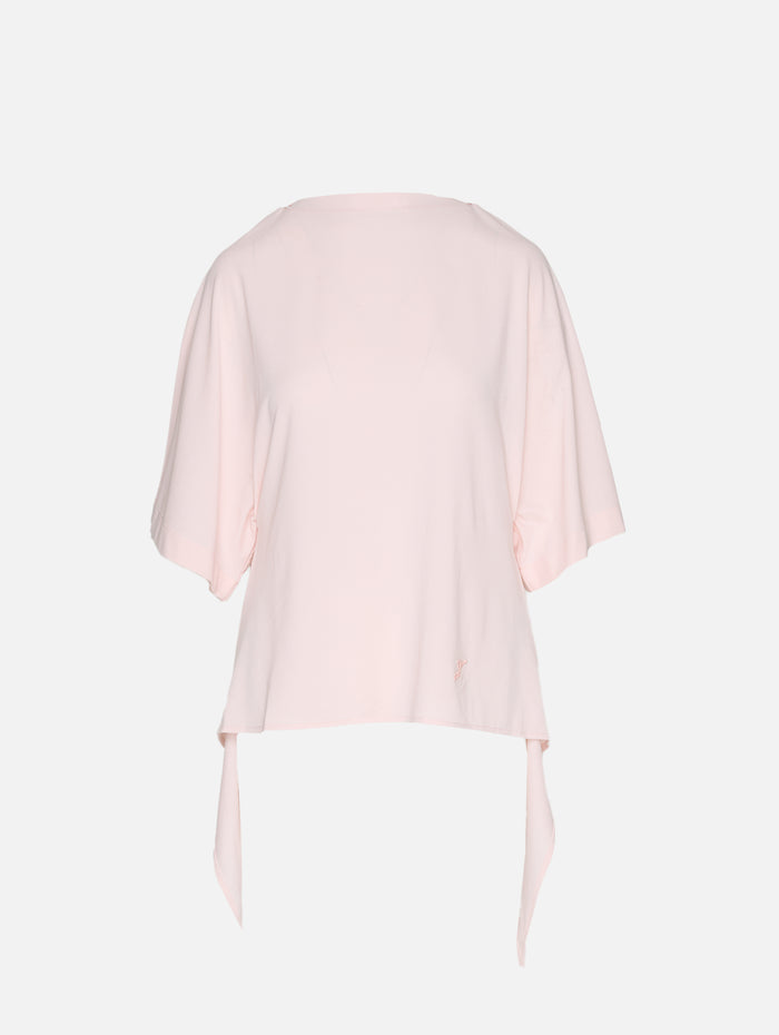 Moiisson Top,JACQUEMUS,PINK,Image 1