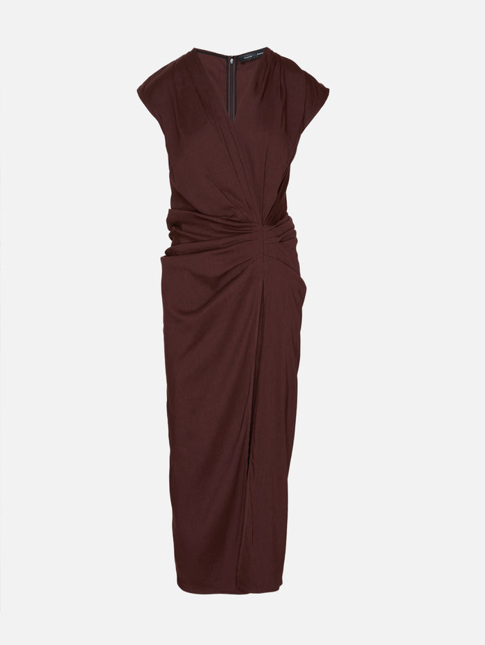Bettina Dress,PROENZA SCHOULER,ESPRESSO,Image 1