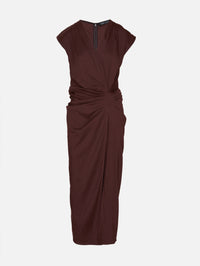 Bettina Dress,PROENZA SCHOULER,ESPRESSO,Image 2