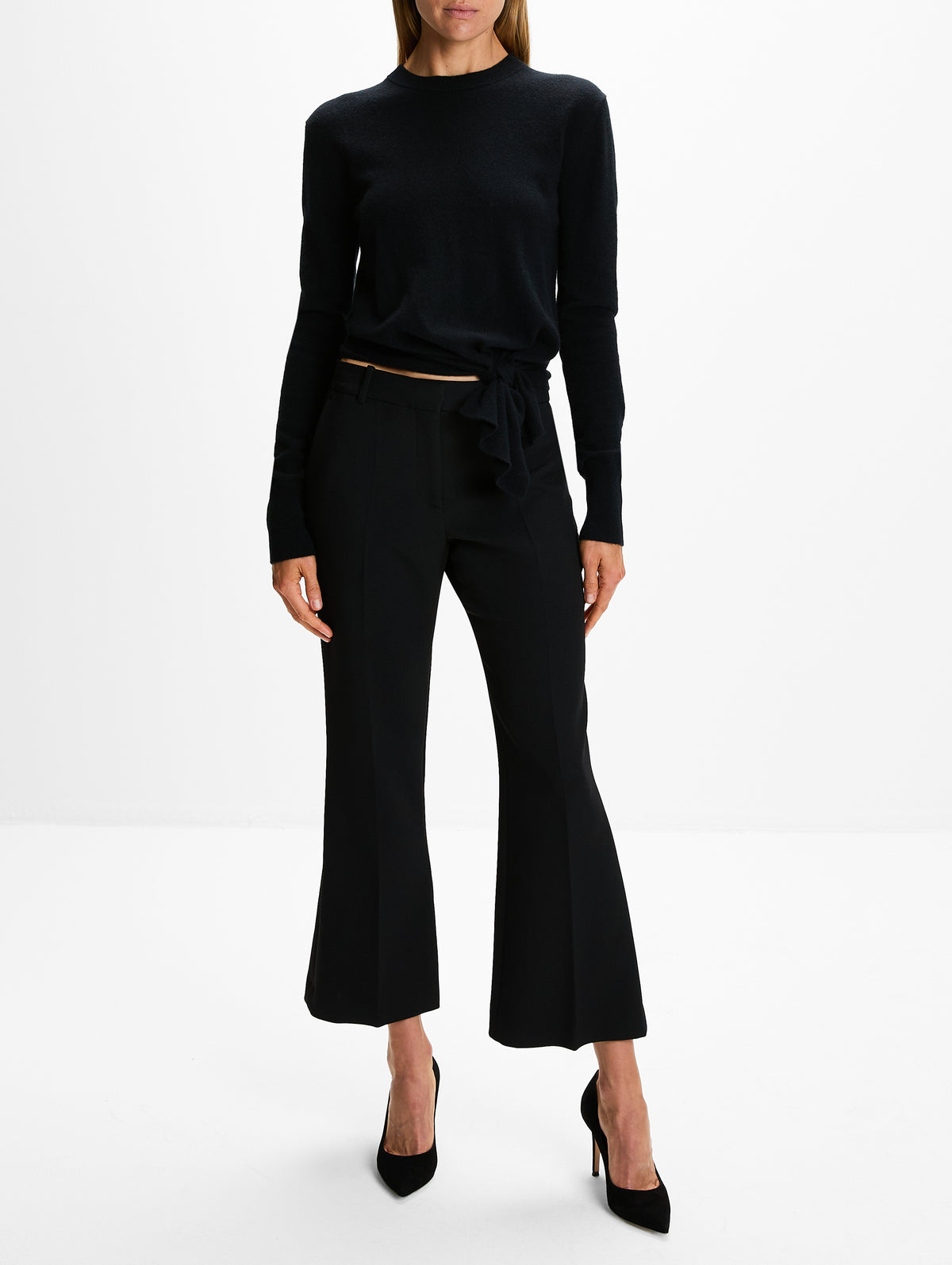 Nalini Sweater,ALTUZARRA,BLACK,Image 2