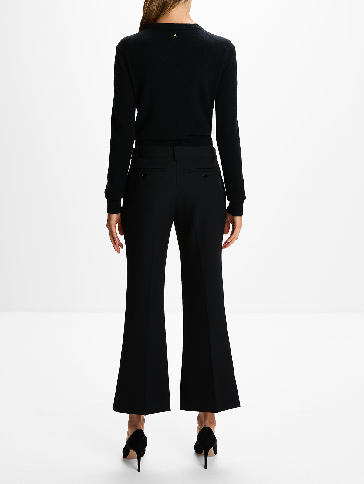 Nalini Sweater,ALTUZARRA,BLACK,Image 3