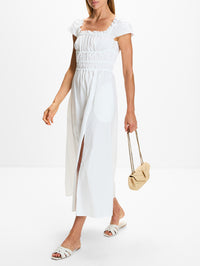 Lily Dress,ALTUZARRA,WHITE,Image 3