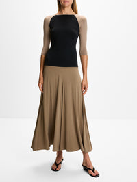 Raglan Top,BELLE ANNA,BLACK,Image 2