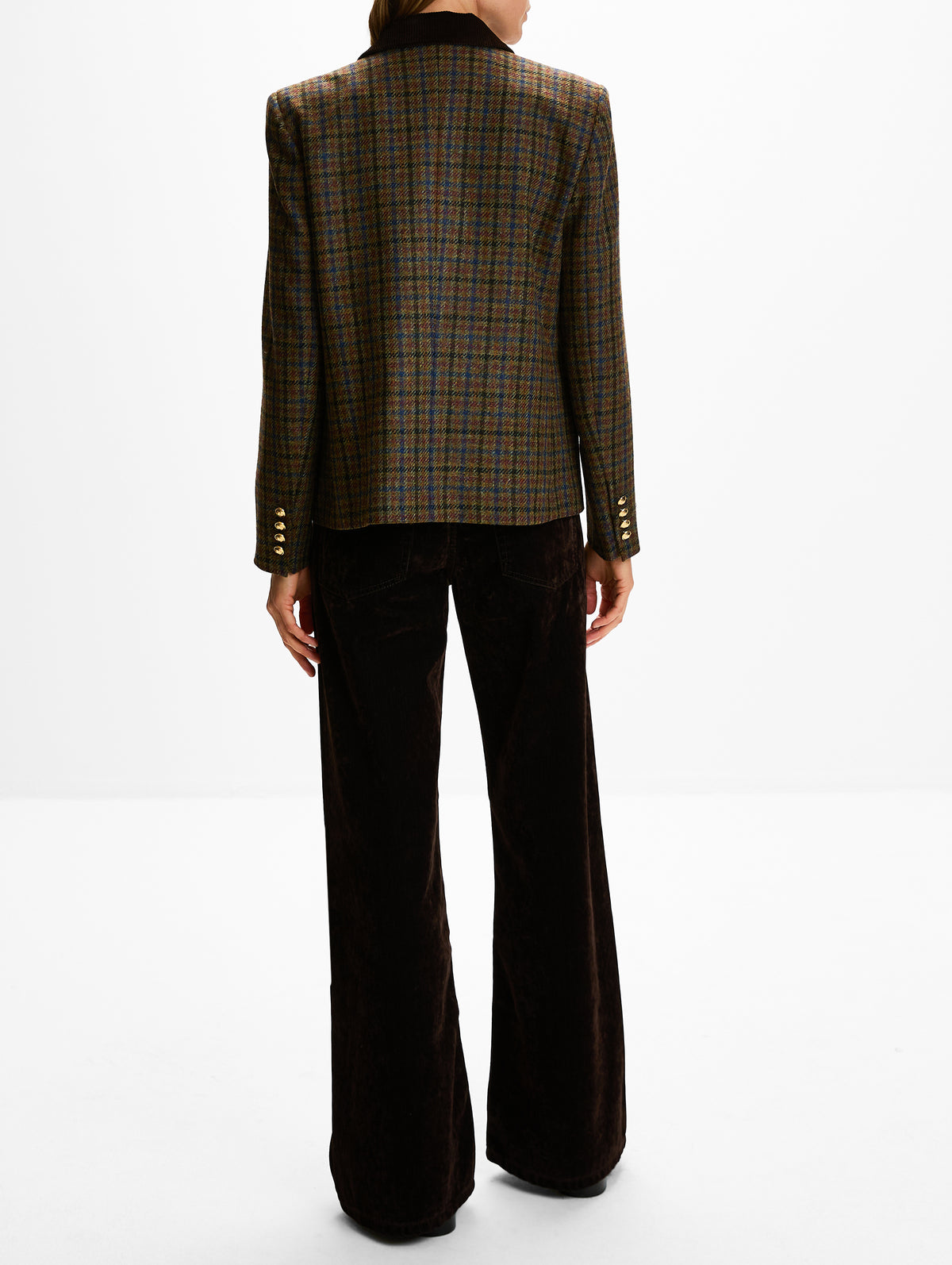 Amandira Shelley Blazer,BLAZÉ MILANO,GREEN/RED MIX,Image 3