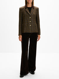 Amandira Shelley Blazer,BLAZÉ MILANO,GREEN/RED MIX,Image 2