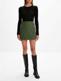Amara Coci Mini Skirt,BLAZÉ MILANO,MINT,Image 2