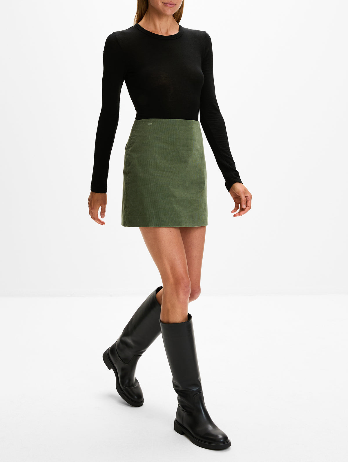 Amara Coci Mini Skirt,BLAZÉ MILANO,MINT,Image 3