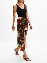 Suma Skirt,DRIES VAN NOTEN,BLACK,Image 3