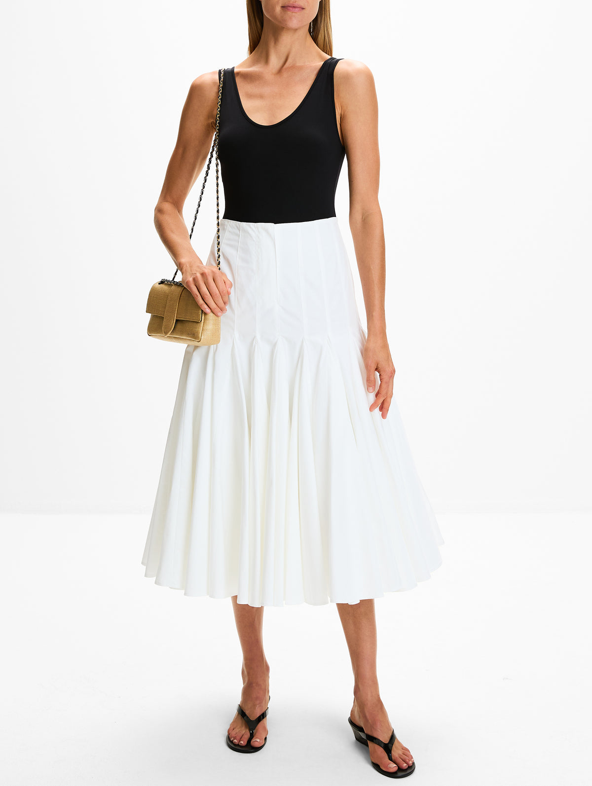 Jupe Agave Skirt,JACQUEMUS,WHITE,Image 2