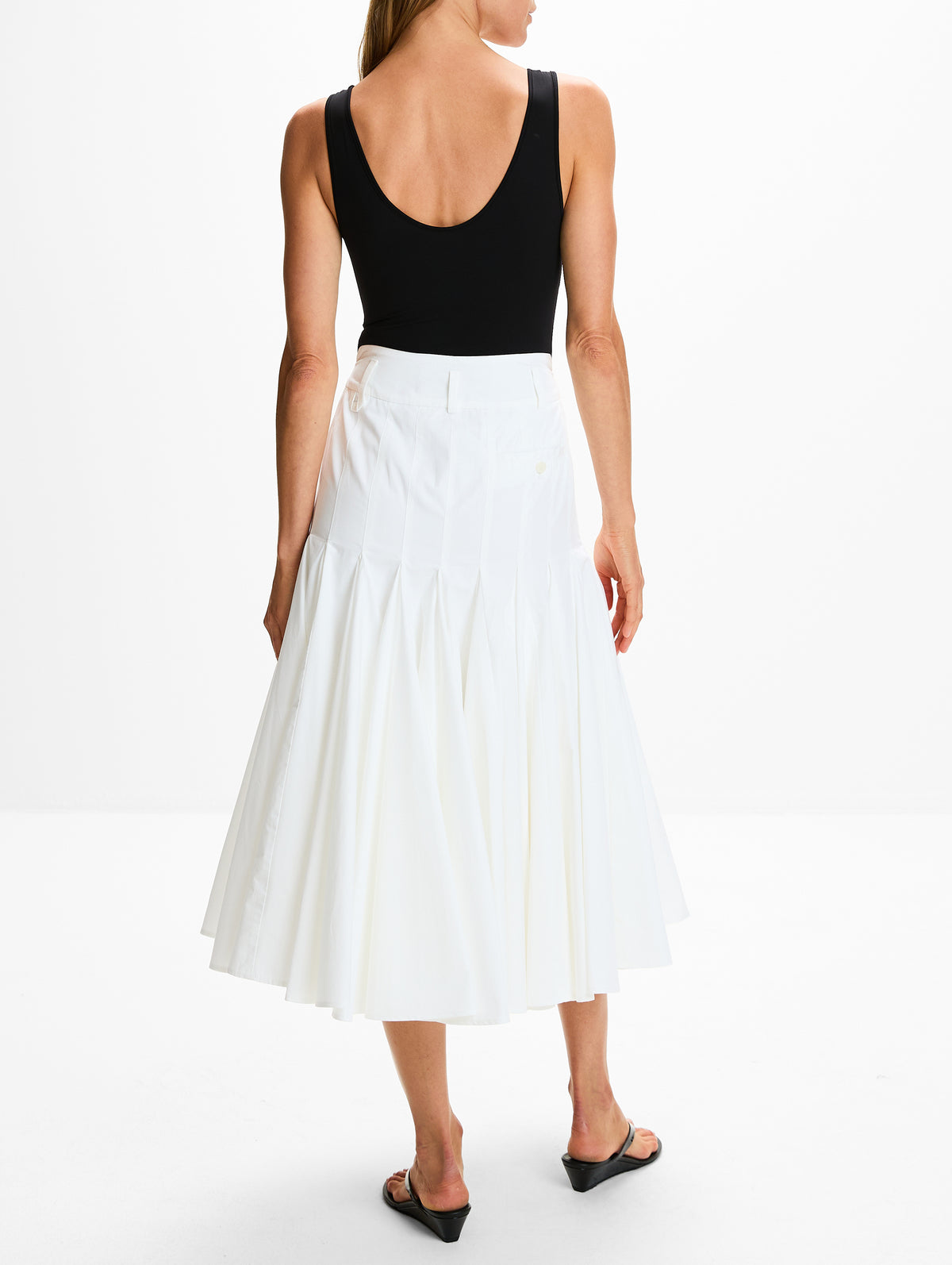 Jupe Agave Skirt,JACQUEMUS,WHITE,Image 4