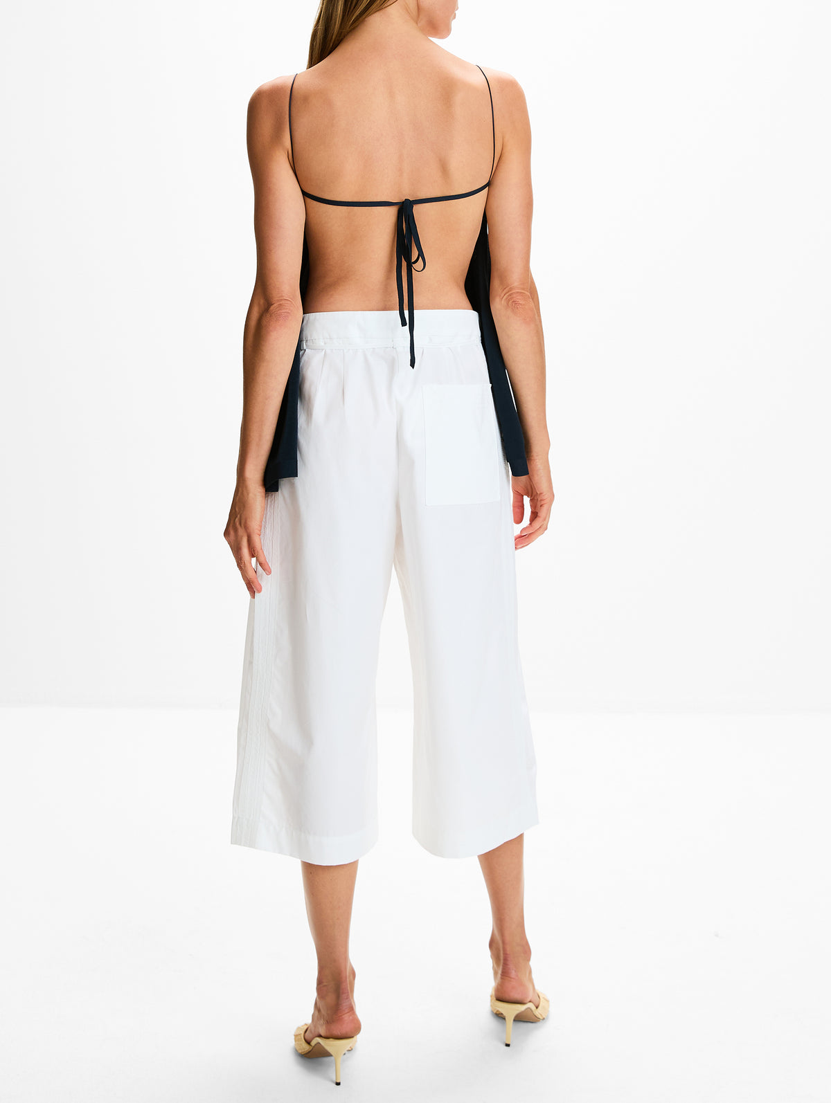 Haut Voile Top,JACQUEMUS,DARK NAVY,Image 3