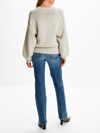 Gemma Sweater,KHAITE,DOVE,Image 3