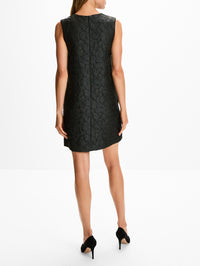 Short Sleeveless Dress,MAX MARA,DARK GREEN,Image 4