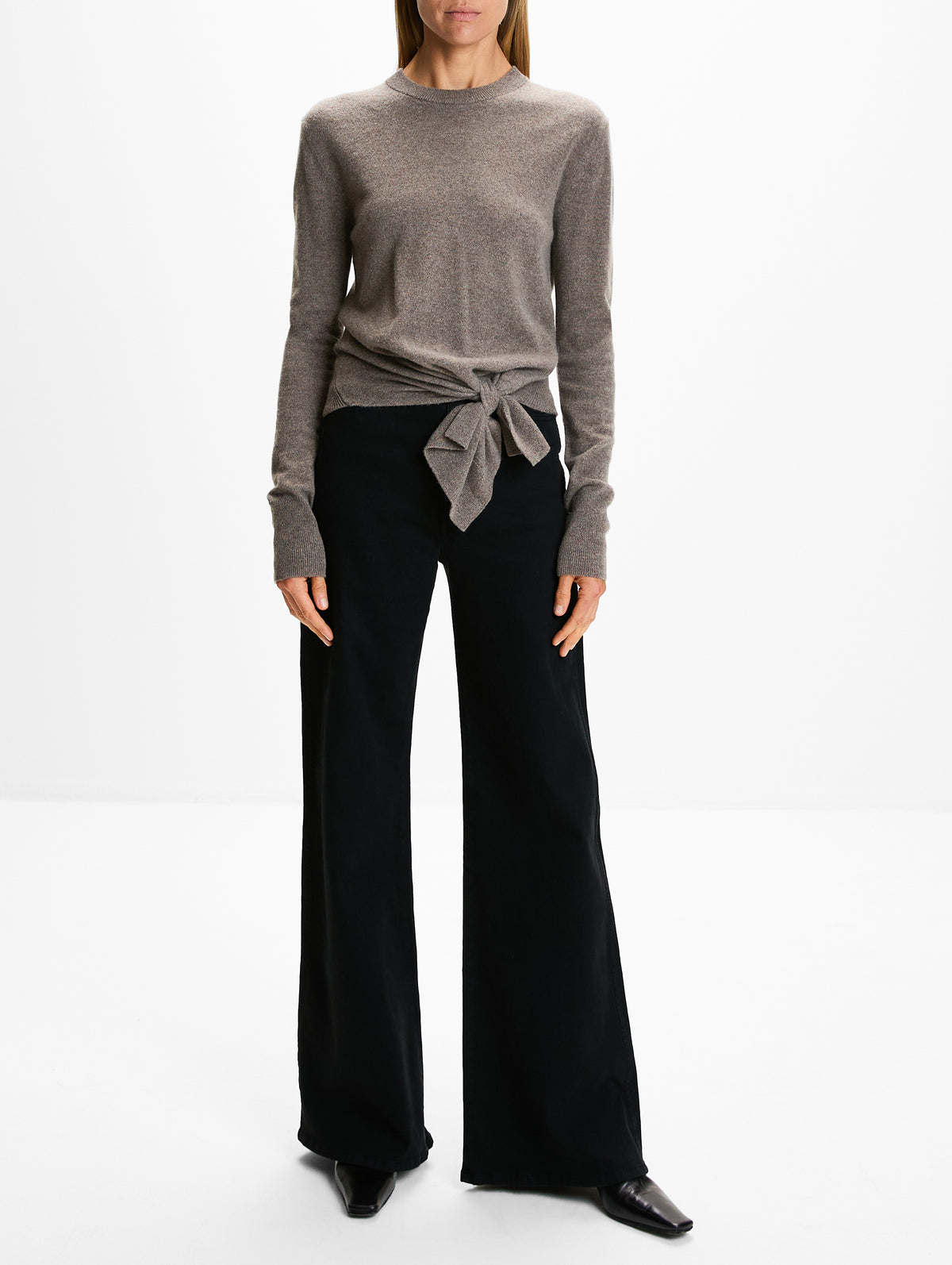 Nalini Sweater,ALTUZARRA,CLOVE MELANGE,Image 2