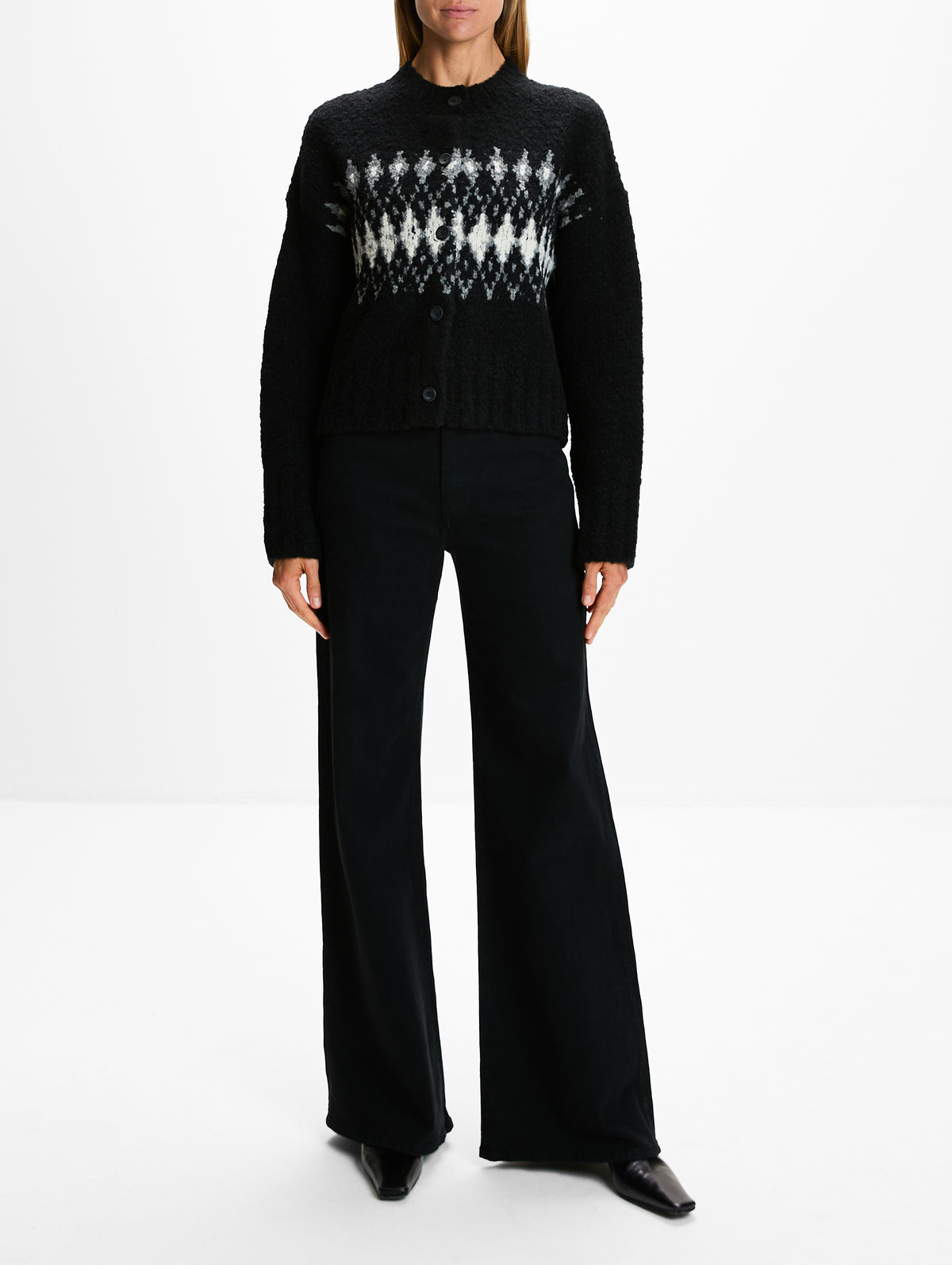 Haven Sweater,ALTUZARRA,BLACK,Image 2