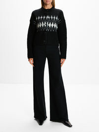 Haven Sweater,ALTUZARRA,BLACK,Image 2