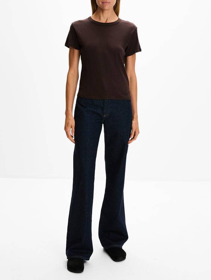 Laura Margo Tee,LESET,CHOCOLATE,Image 1