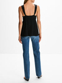 Lace Blouse,CHLOÉ,BLACK,Image 3