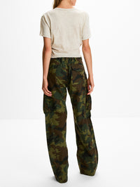 Tight Waist Tee,R13,ACID KHAKI STONE,Image 3
