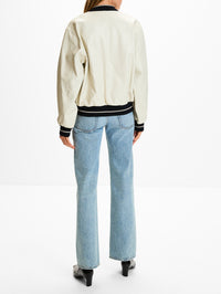 Bomber Jacket,LOEWE,IVORY,Image 3