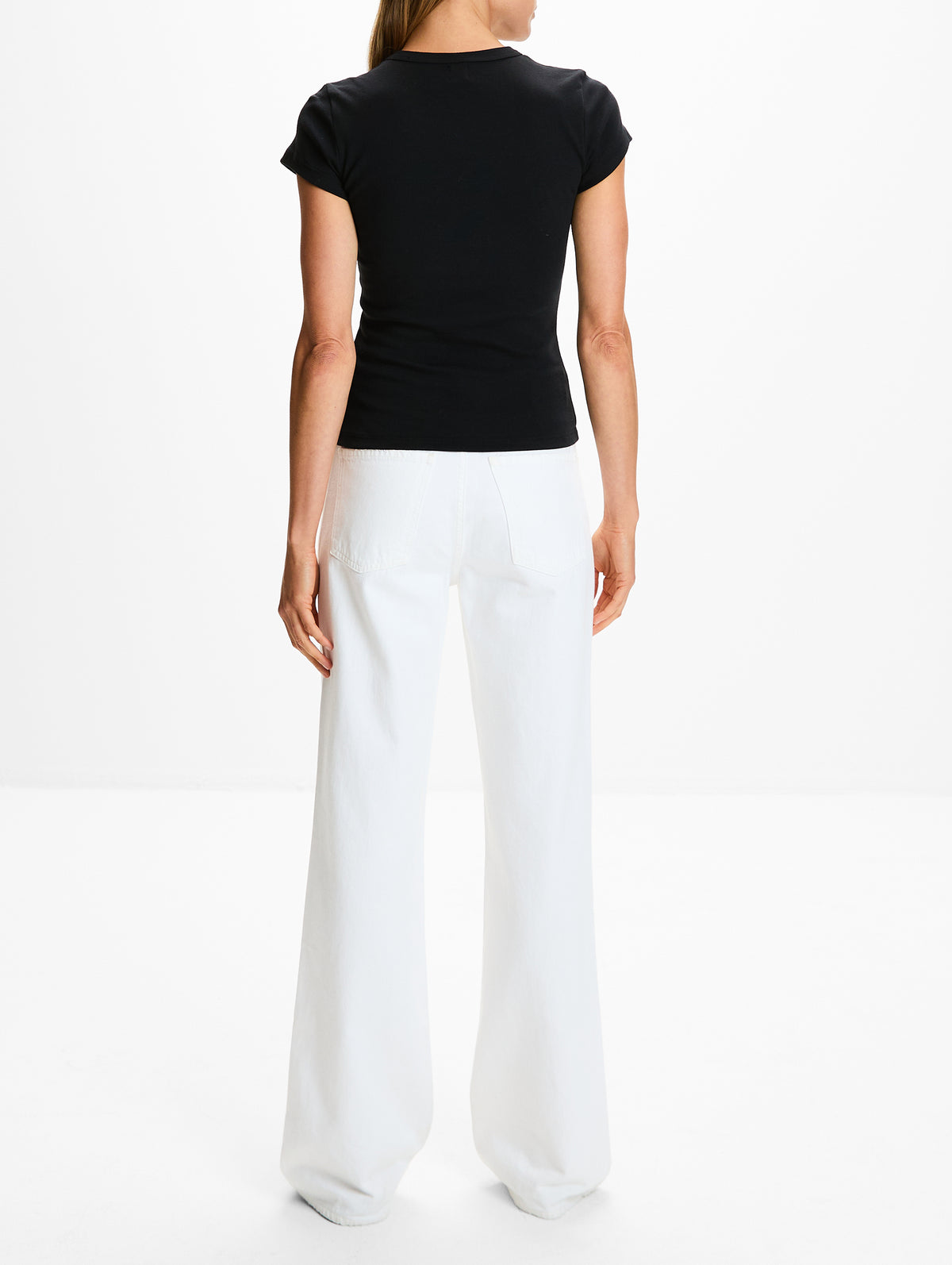 Nando Slim Fit Tee,LESET,BLACK,Image 3