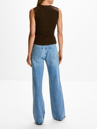 Morning Top,BELLE ANNA,DARK BROWN,Image 3
