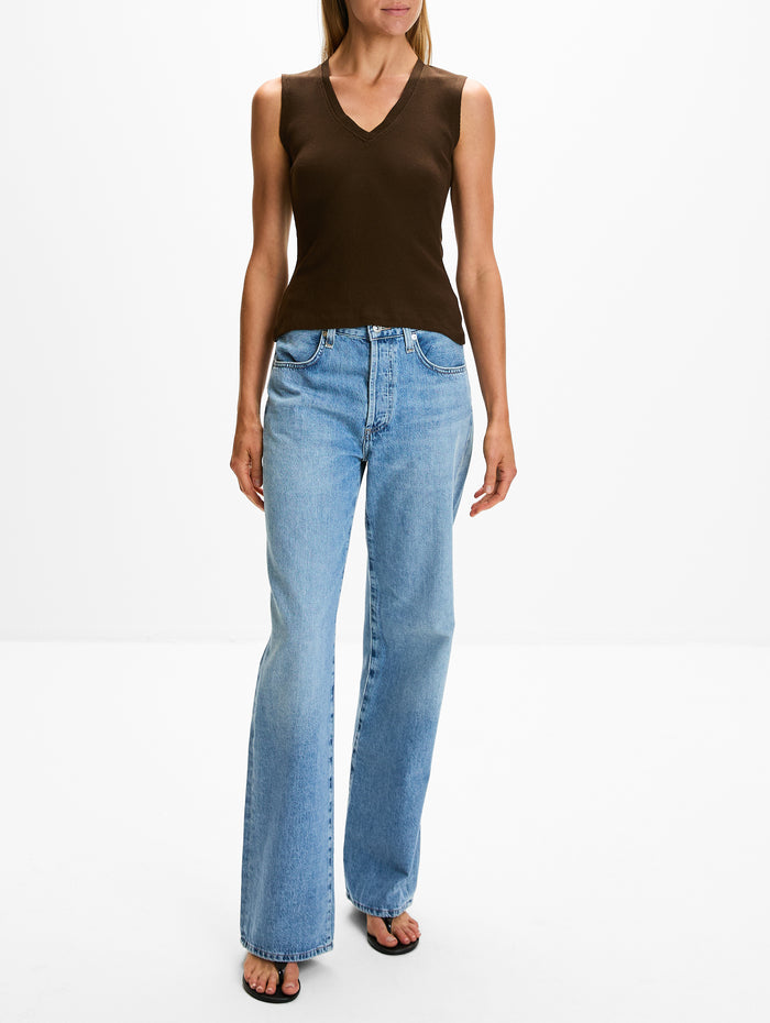 Morning Top,BELLE ANNA,DARK BROWN,Image 1