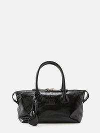 Zip Shoulder Bag,MIU MIU,BLACK,Image 1