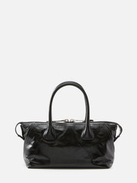 Zip Shoulder Bag,MIU MIU,BLACK,Image 2