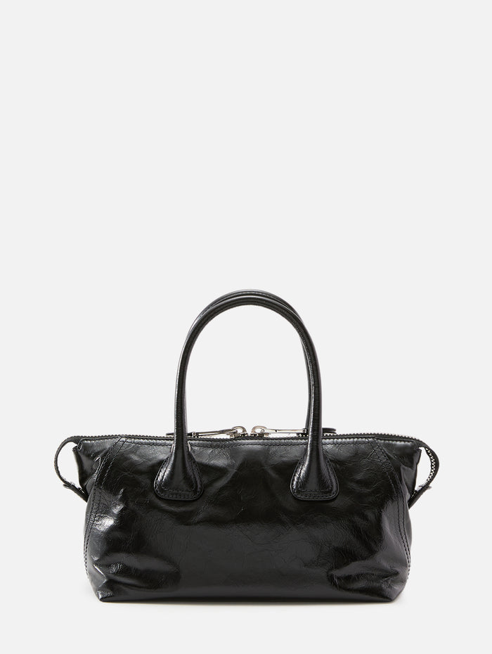 Zip Shoulder Bag,MIU MIU,BLACK,Image 1