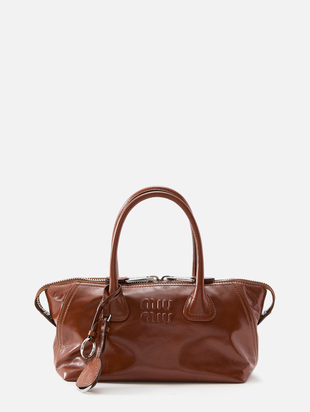 Zip Shoulder Bag,MIU MIU,PALISSANDRO,Image 1