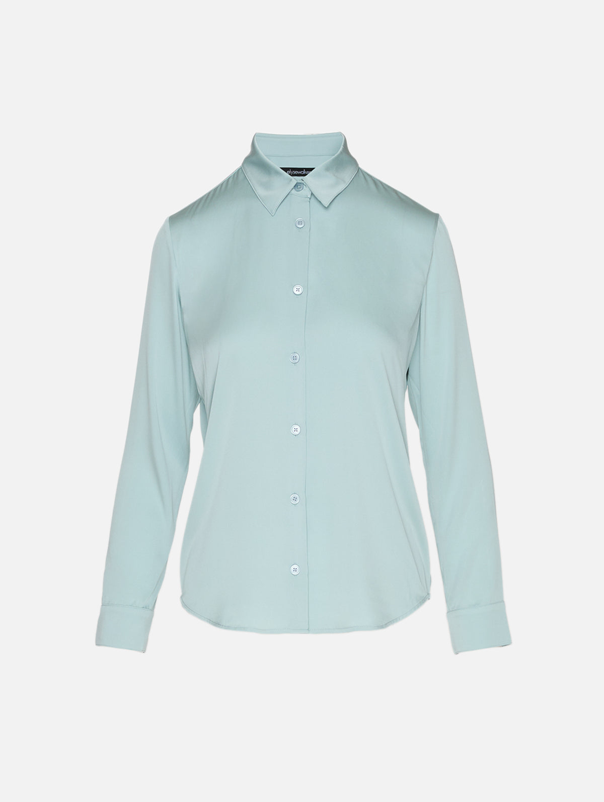 Summer Silk Blouse,ELYSEWALKER LABEL,SEAFOAM,Image 1