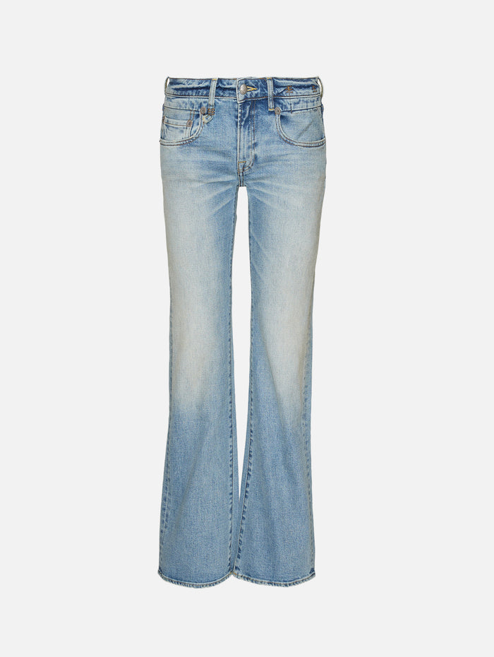 Boy Flare Jean,R13,WILTED STRETCH BLUE,Image 1