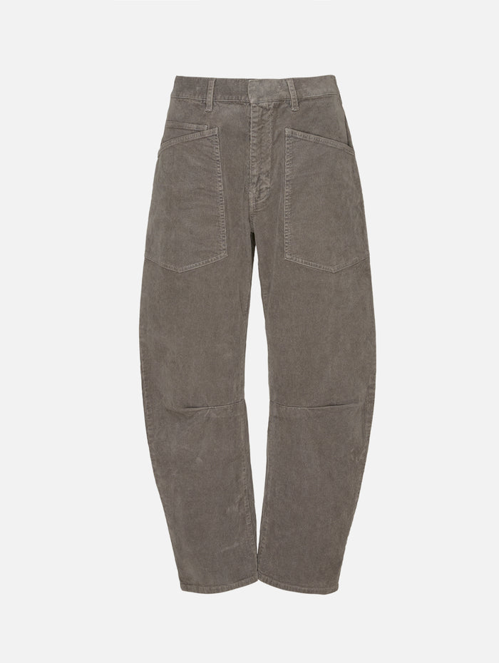 Shon Corduroy Pant,NILI LOTAN,SAGE GREY,Image 1