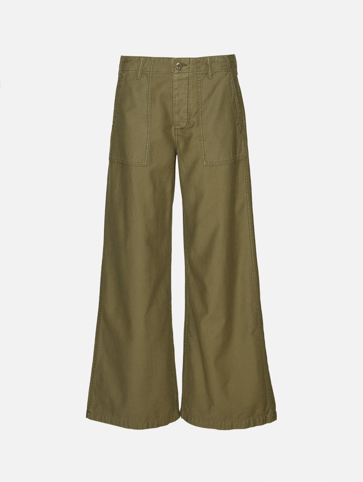 Darcy Flare Utility Pant,R13,OLIVE GREEN,Image 1