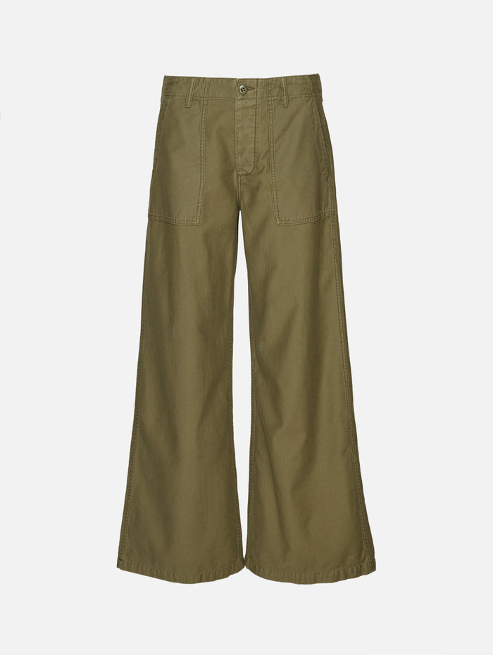 Darcy Flare Utility Pant,R13,OLIVE GREEN,Image 1