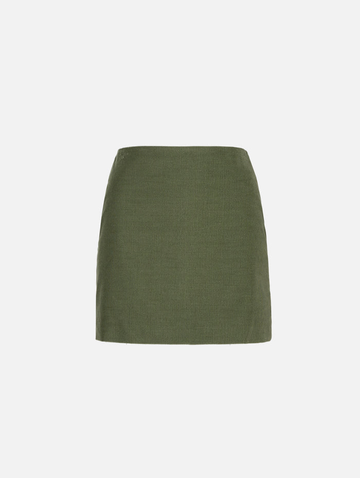 Amara Coci Mini Skirt,BLAZÉ MILANO,MINT,Image 1