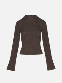Petra Bell Sleeve Sweater,ELYSEWALKER LABEL,DRIFTWOOD,Image 1