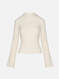 Petra Bell Sleeve Sweater,ELYSEWALKER LABEL,IVORY,Image 1