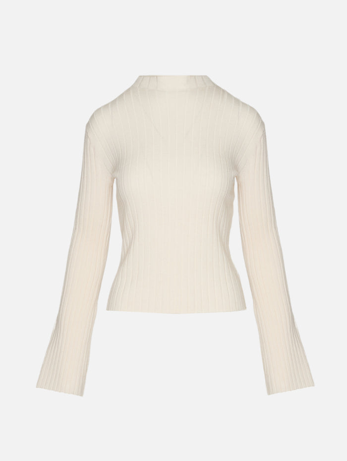 Petra Bell Sleeve Sweater,ELYSEWALKER LABEL,IVORY,Image 1