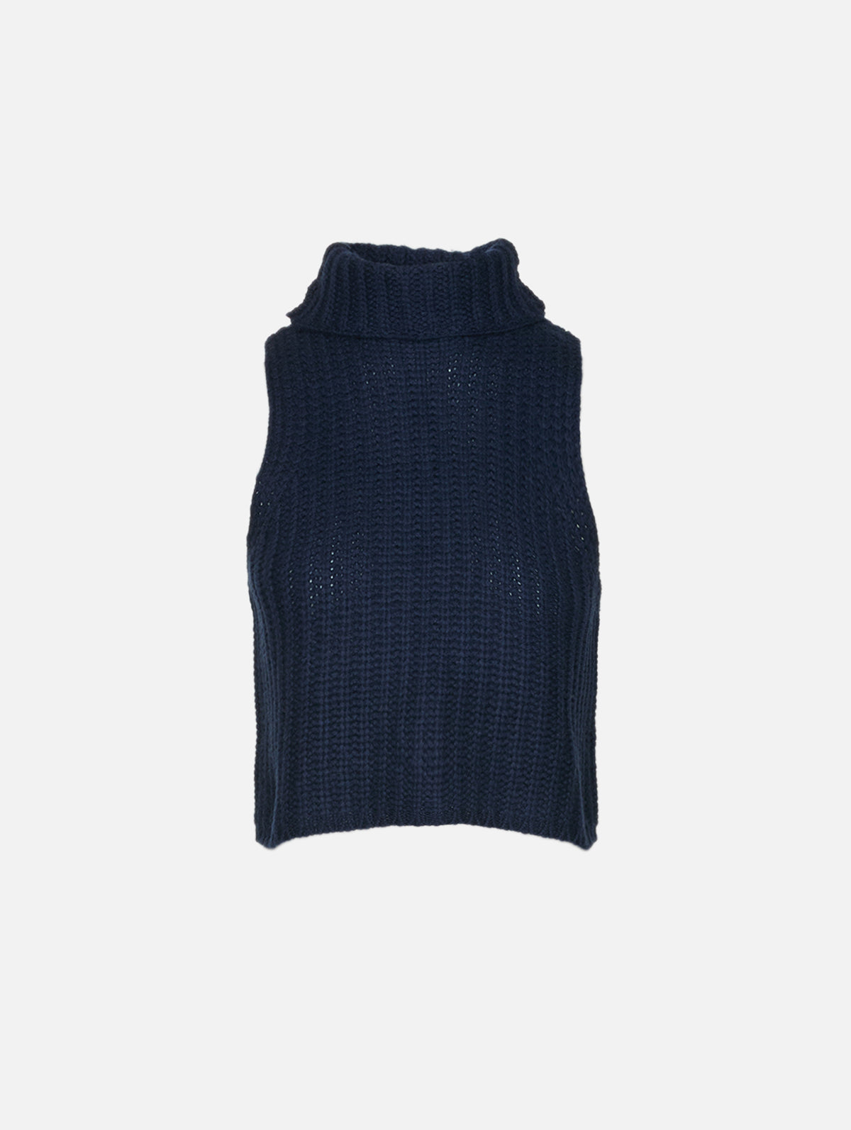 Saige Cropped Turtleneck Sweater,SABLYN,MIDNIGHT NAVY,Image 2
