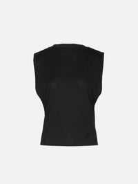 Marcel Moisson Top,JACQUEMUS,BLACK,Image 1