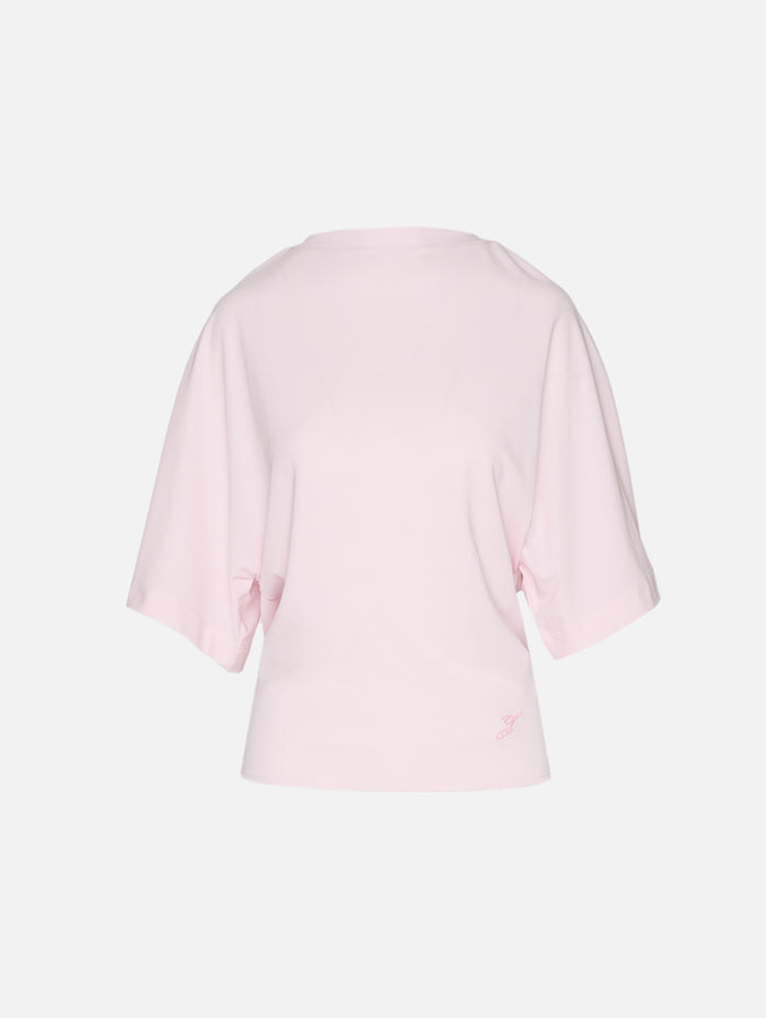 Moiisson Top,JACQUEMUS,PINK,Image 1