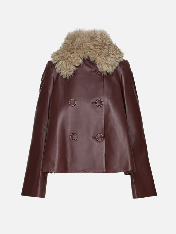Hamburg Jacket,ALTUZARRA,DEEP CHERRY,Image 1