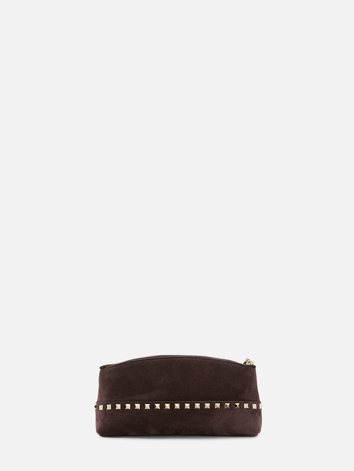Rockstud Pochette Bag,VALENTINO GARAVANI,EBONY BROWN,Image 2