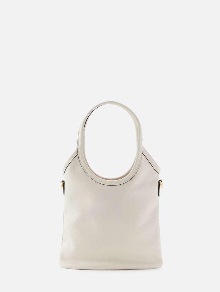 Ivy Small Tote,MIU MIU,WHITE,Image 1